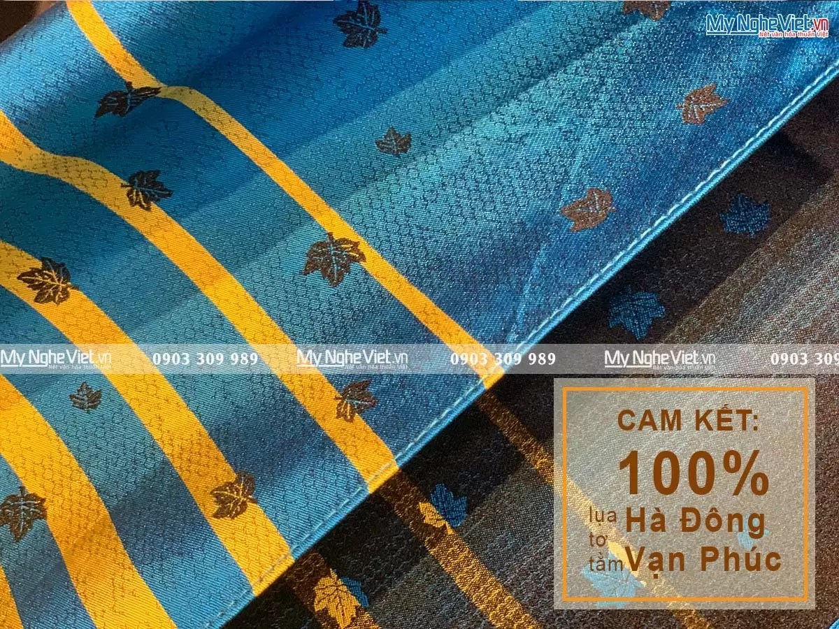Khăn Choàng Cổ Lụa Hà Đông MNV-KLLS05-1 - Ảnh 5