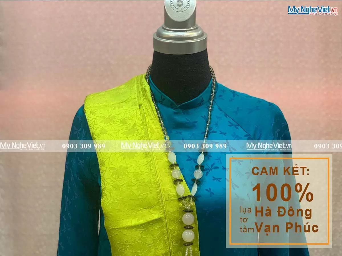 Khăn Choàng Cổ Họa Tiết Hoa Sen MNV-KLTA44180 - Ảnh 4