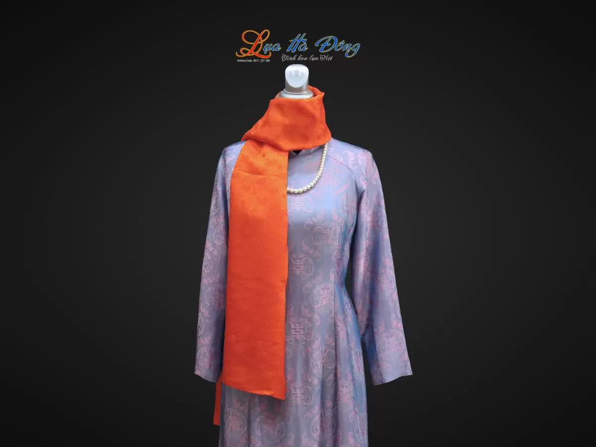 Khăn lụa HOA nhiều mẫu 44x197cm KLTA419