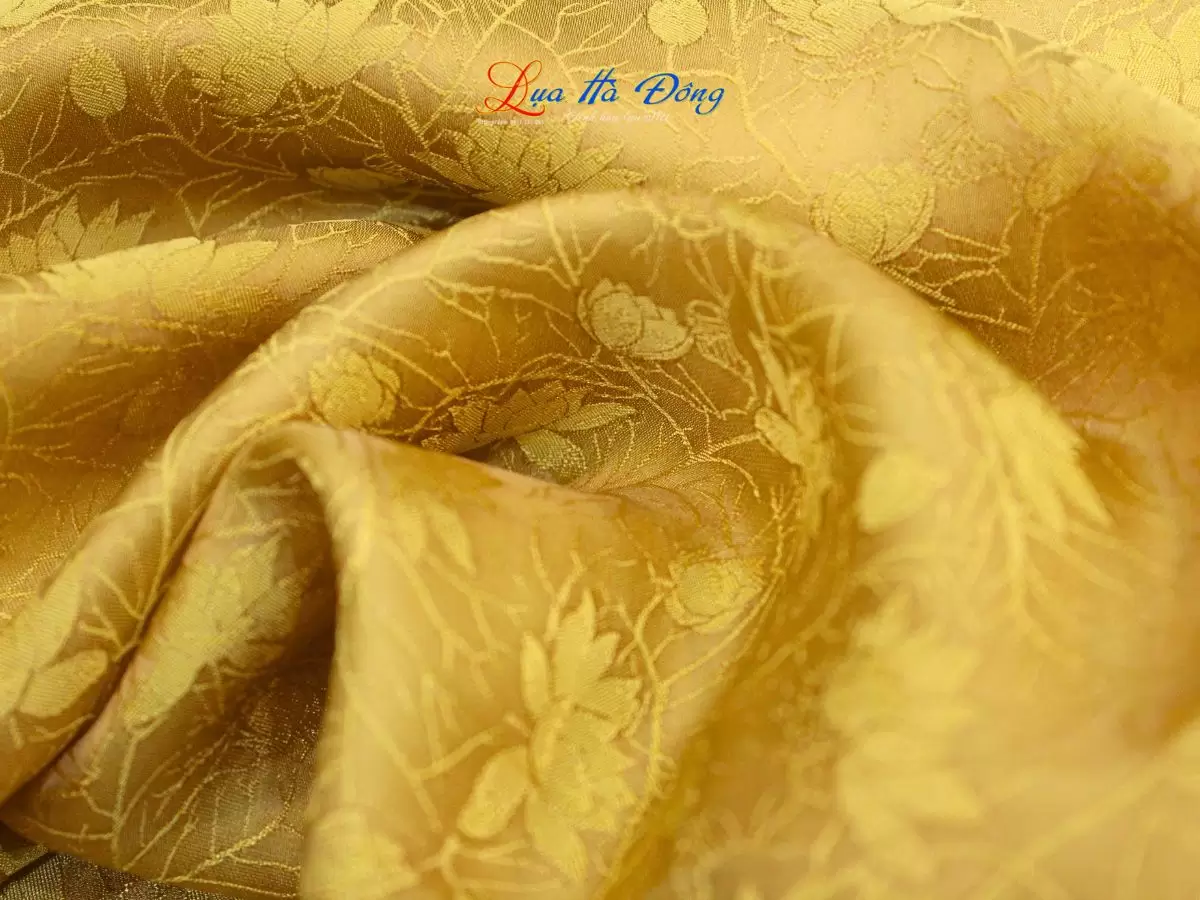 Khăn lụa HOA sen dây nhiều mẫu 44x197cm KLTA419 - Ảnh 3