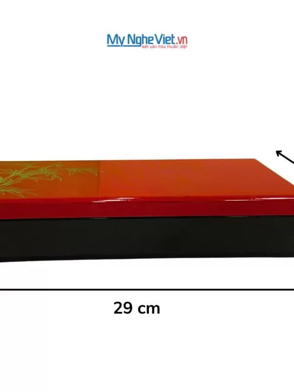 Combo Hộp sơn mài và khăn lụa Hà Đông