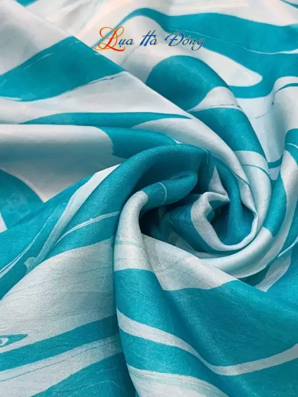 Khăn Lụa Tơ Tằm Vẽ Thủy Ấn