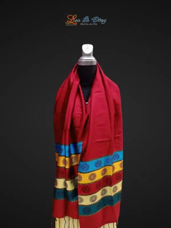 Khăn Lụa trống đồng Văn Miếu Quốc Tử Giám