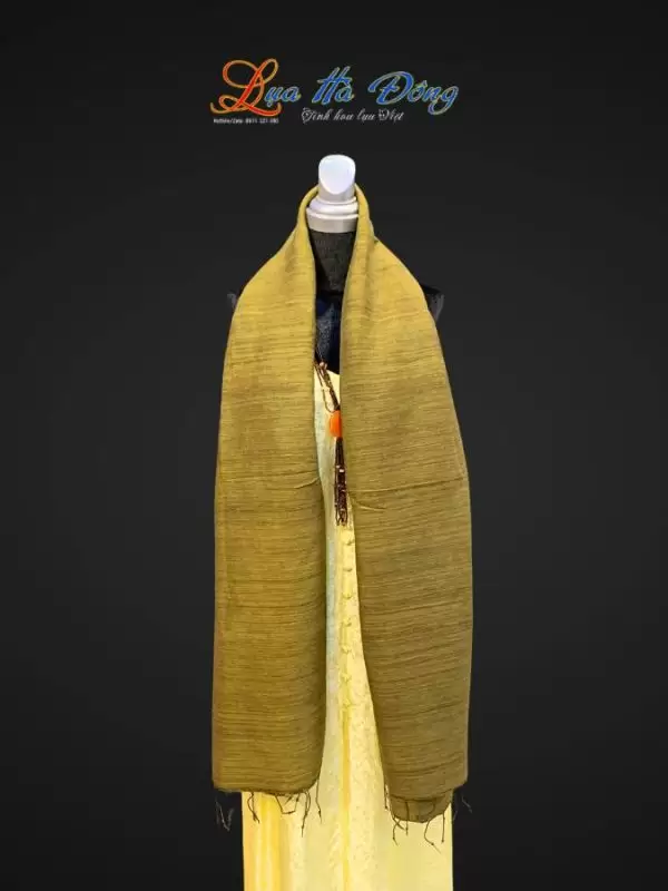 Khăn Đũi Xanh Rêu