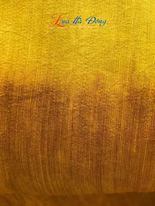 Khăn Đũi Loang Màu Vàng Cam