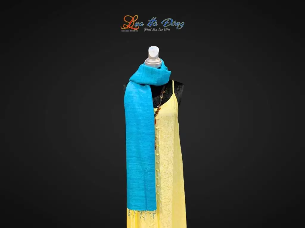 Khăn Đũi Xanh Biển