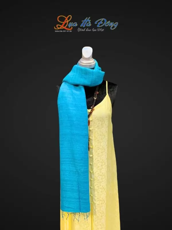 Khăn Đũi Xanh Biển