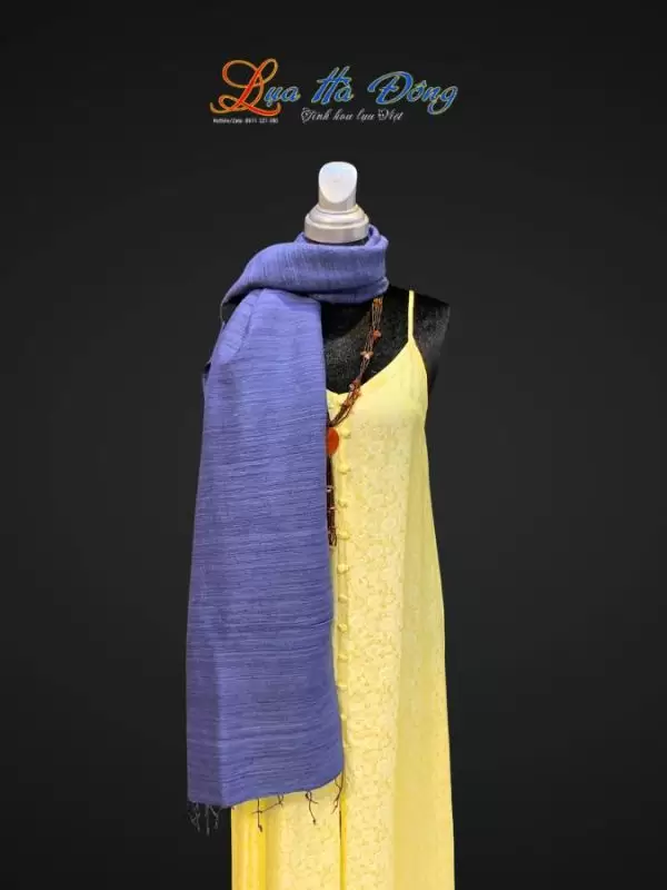 Khăn Đũi Xanh Navy