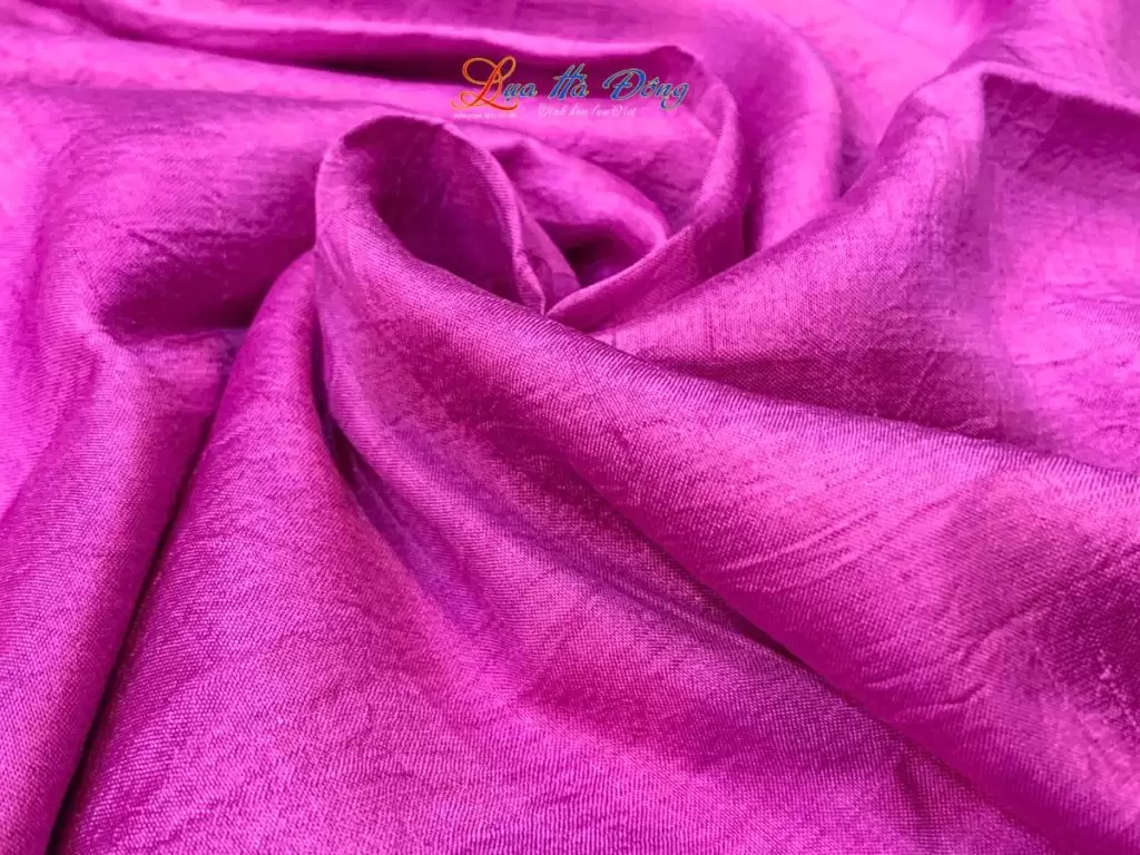 Khăn lụa tơ tằm màu hồng