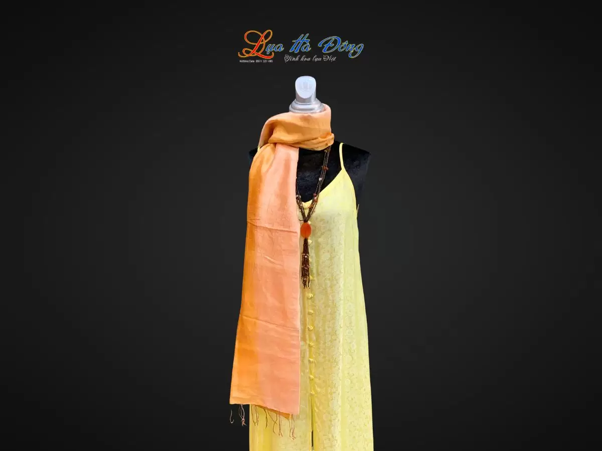 Khăn lụa tơ tằm loang