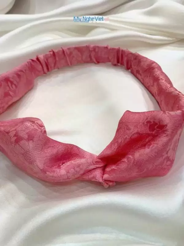 Băng đô cài tóc lụa Hà Đông nhiều mẫu