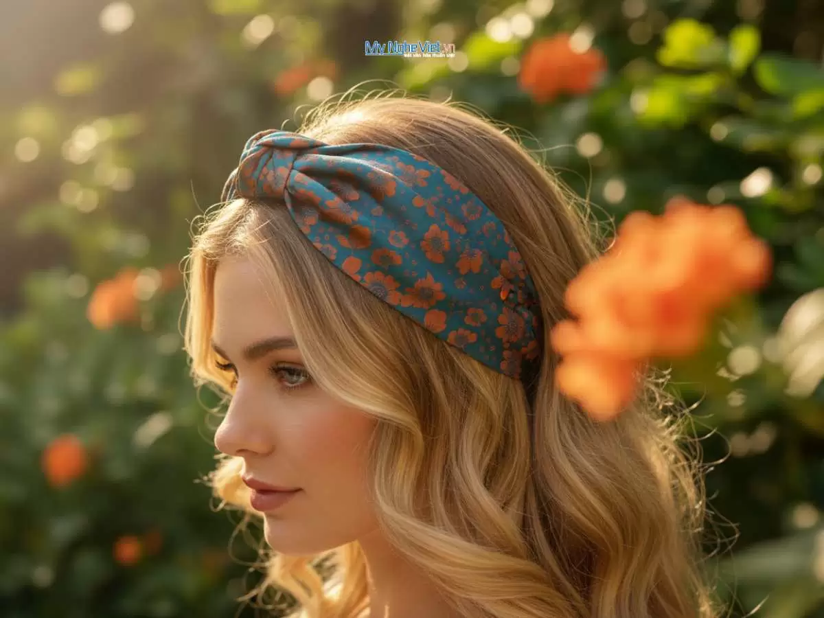 Băng đô lụa tơ tằm