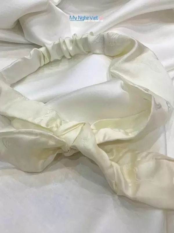 Băng đô cài tóc lụa Hà Đông nhiều mẫu