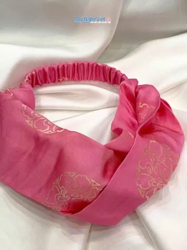 Băng đô cài tóc lụa Hà Đông nhiều mẫu