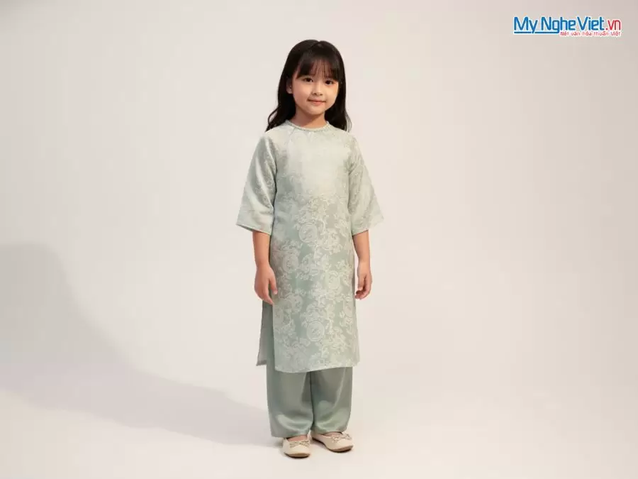 Áo Dài Tết Bé Gái