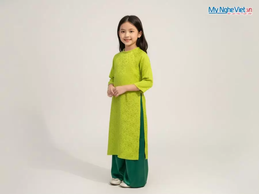 Áo Dài Tết Bé Gái