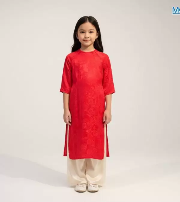 Áo Dài Tết Bé Gái