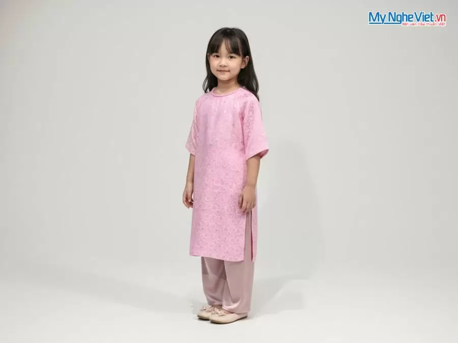 Áo Dài Tết Bé Gái