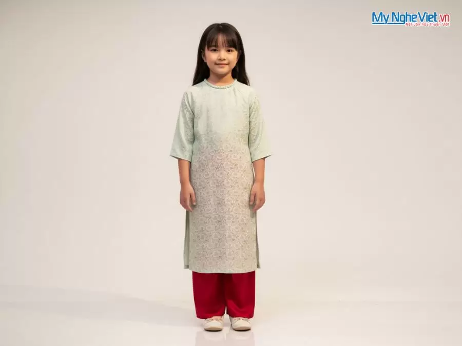 Áo Dài Tết Bé Gái
