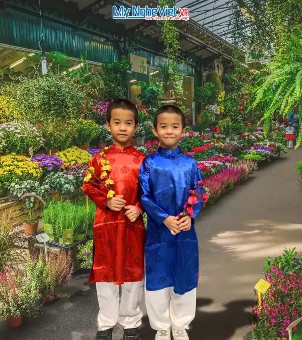 Áo Dài Tết Bé Trai