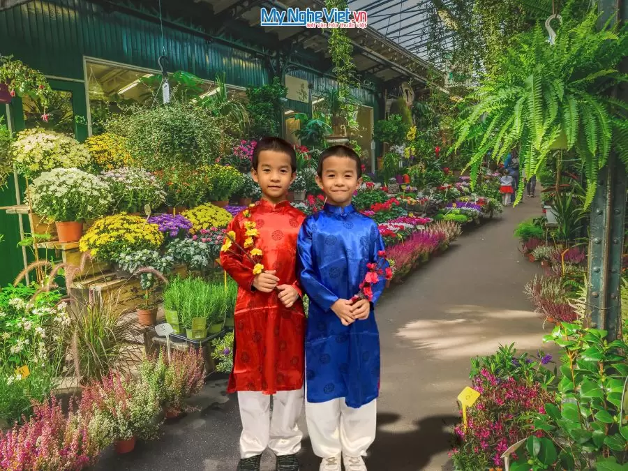 Áo Dài Tết Bé Trai