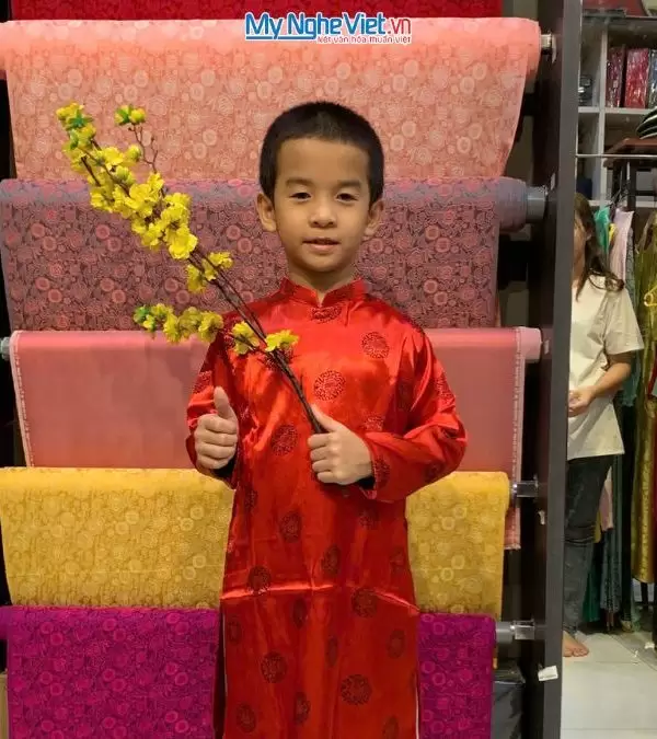 Áo Dài Tết Bé Trai