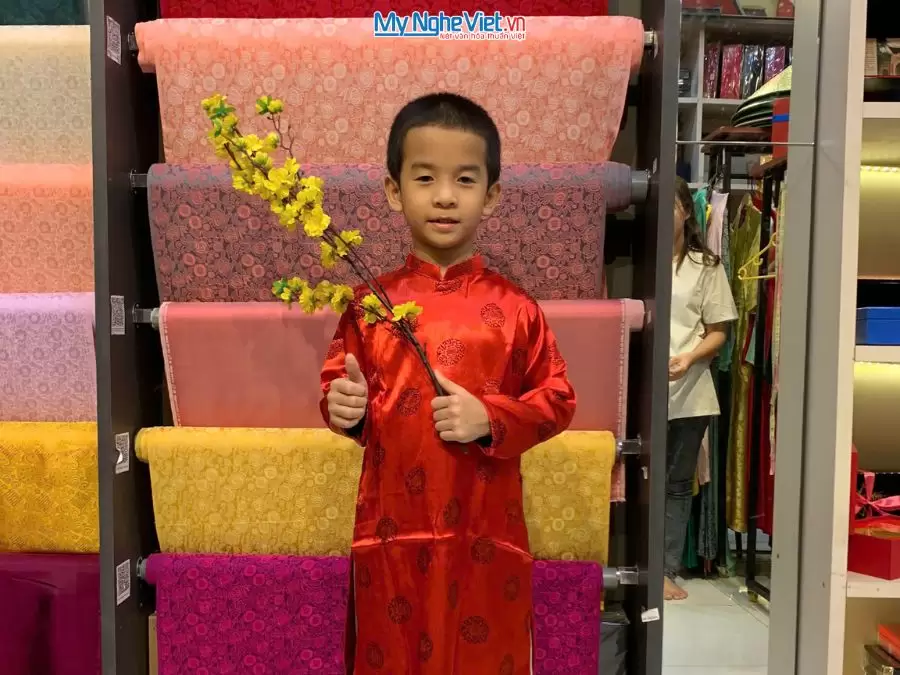Áo Dài Tết Bé Trai