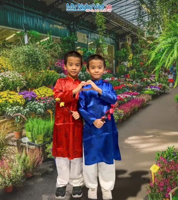 Áo Dài Tết Bé Trai