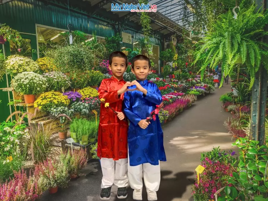 Áo Dài Tết Bé Trai