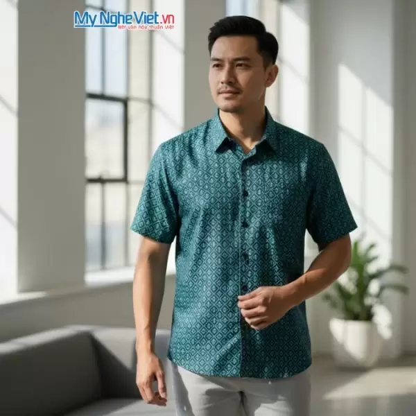 Sơ mi lụa tơ tằm