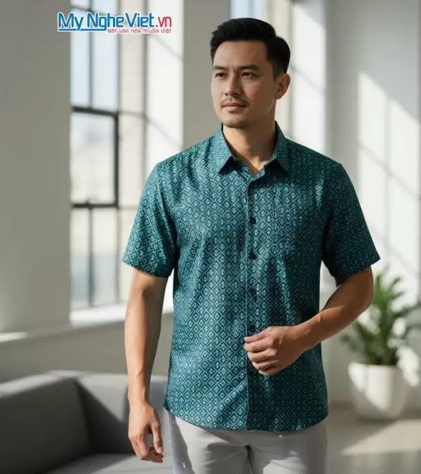 Sơ mi lụa tơ tằm