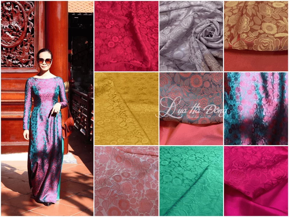 Bộ Áo Dài Bà Sui Dọc Se 2 Da Hồng Thọ