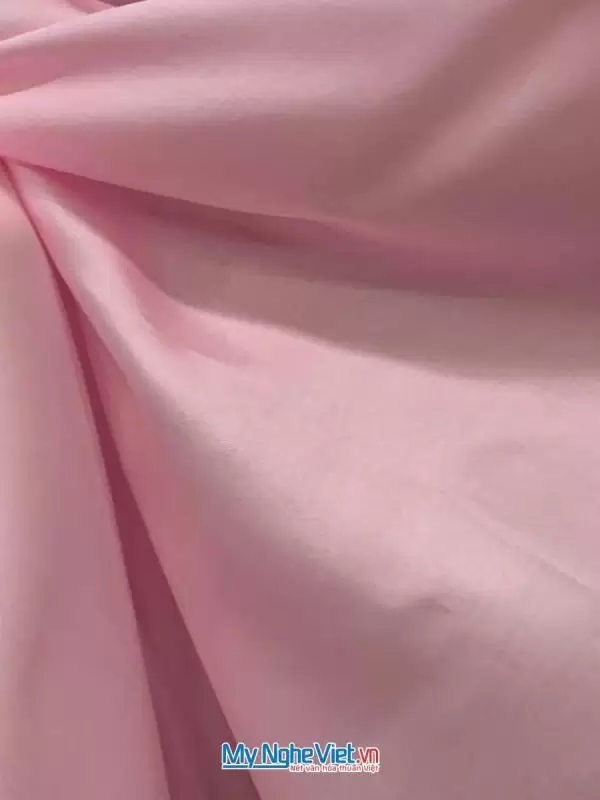 Alternative view of Vải lụa satin trơn hồng phấn 2.3m khổ 90 MNV-LNL6/1
