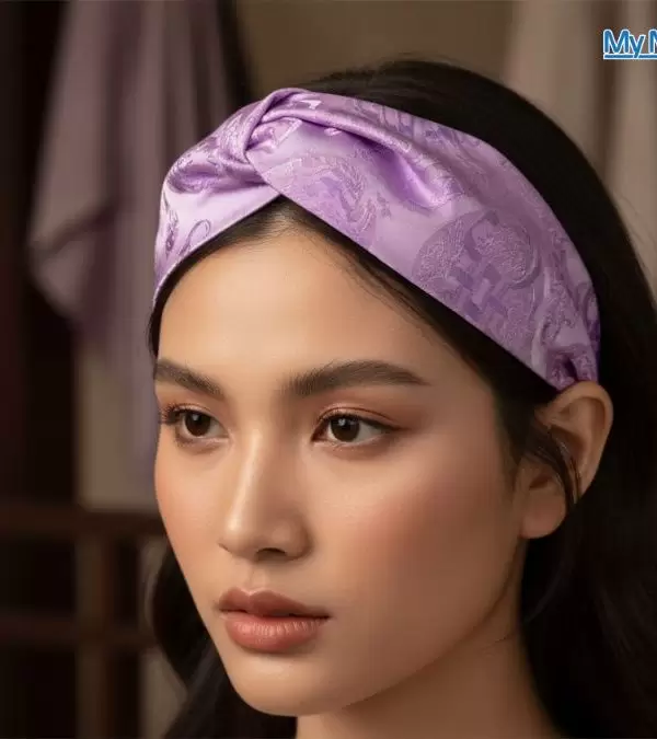 Quà tặng băng đô lụa