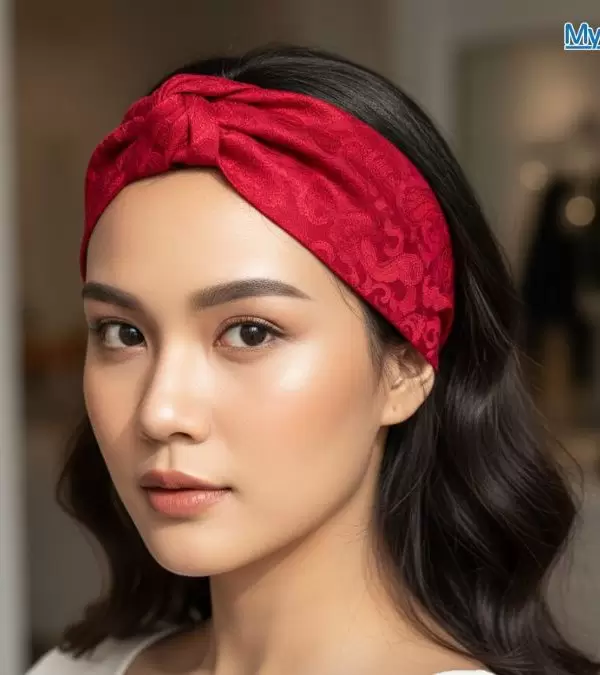 Quà tặng băng đô lụa