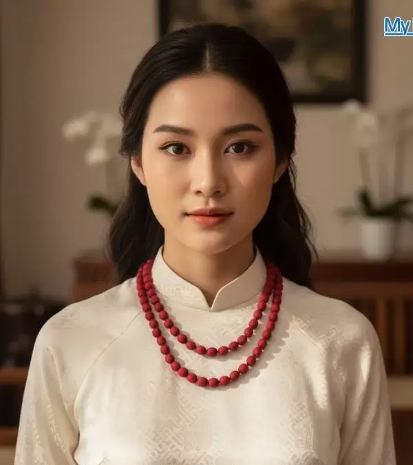 Quà tặng vòng cổ lụa