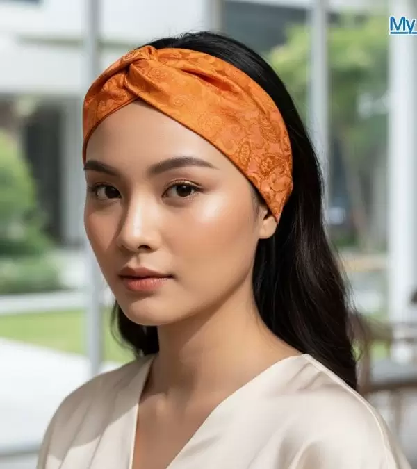 Quà tặng băng đô lụa