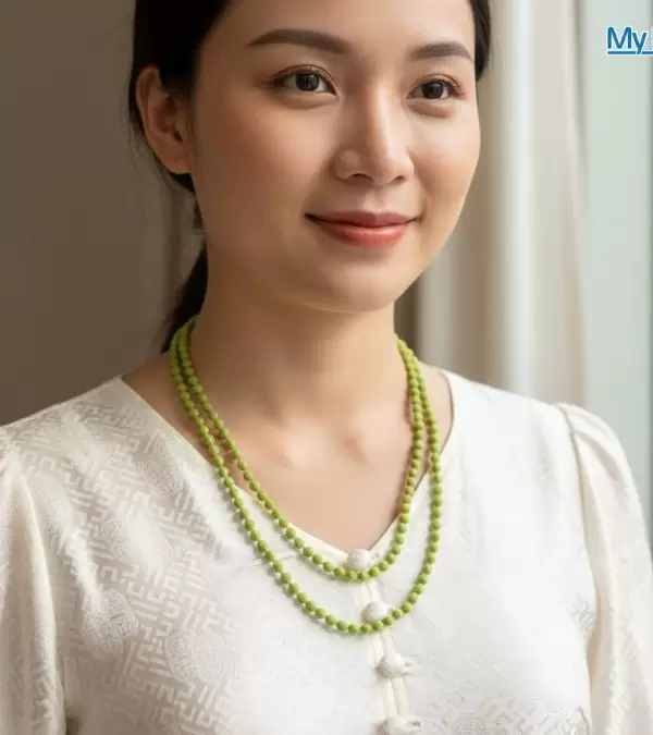 Quà tặng vòng cổ lụa