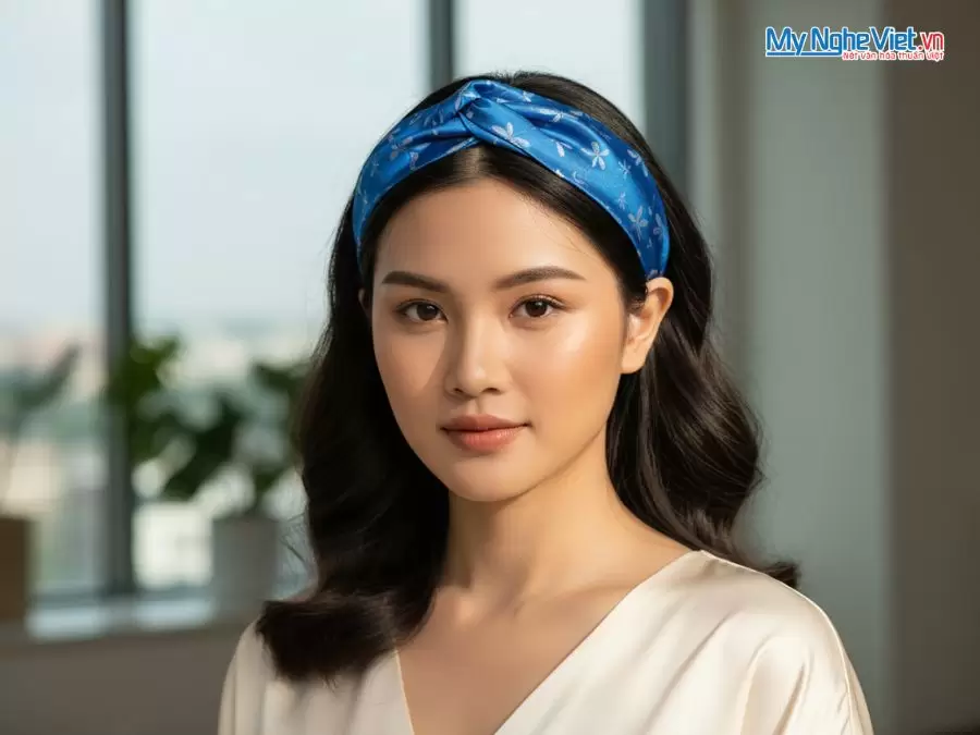 Quà tặng băng đô lụa