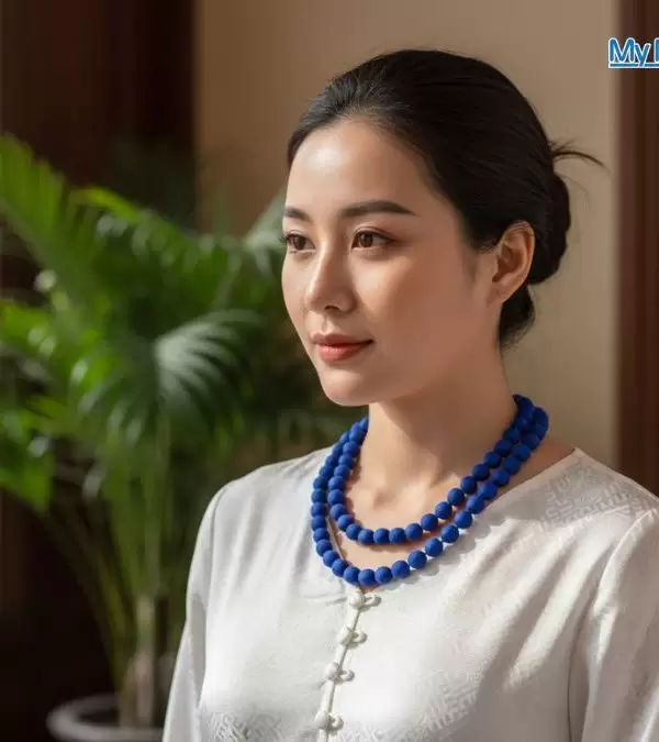 Quà tặng vòng cổ lụa