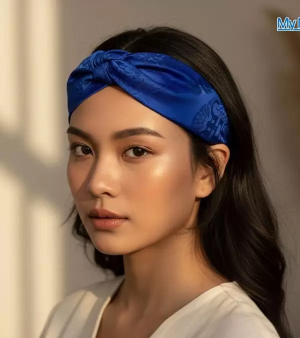 Quà tặng băng đô lụa