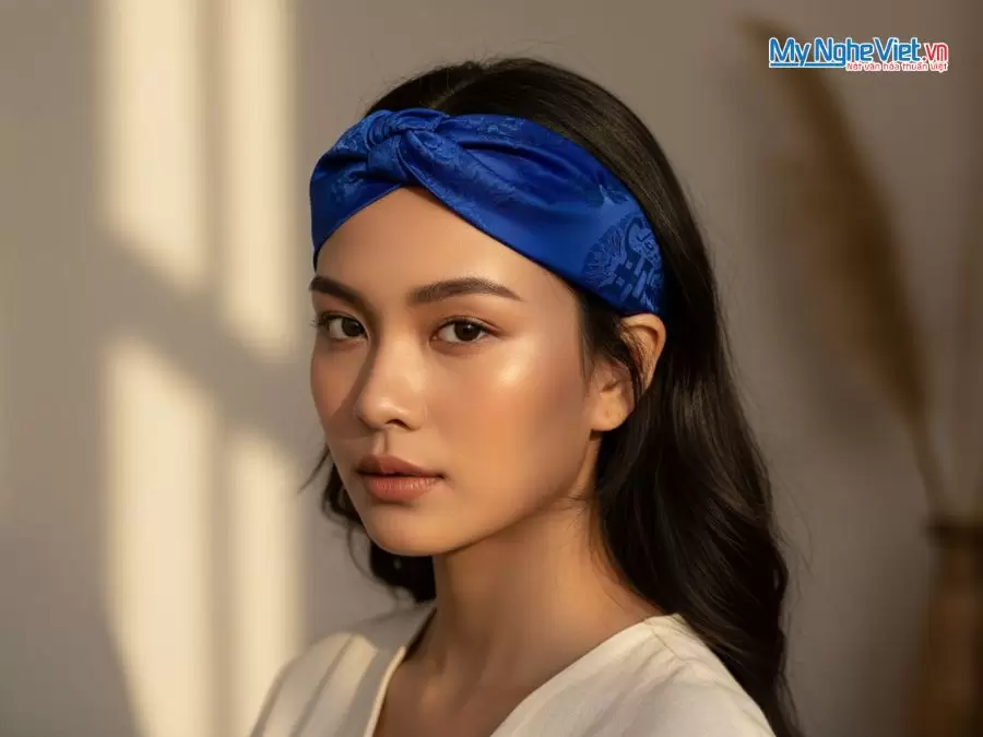 Quà tặng băng đô lụa