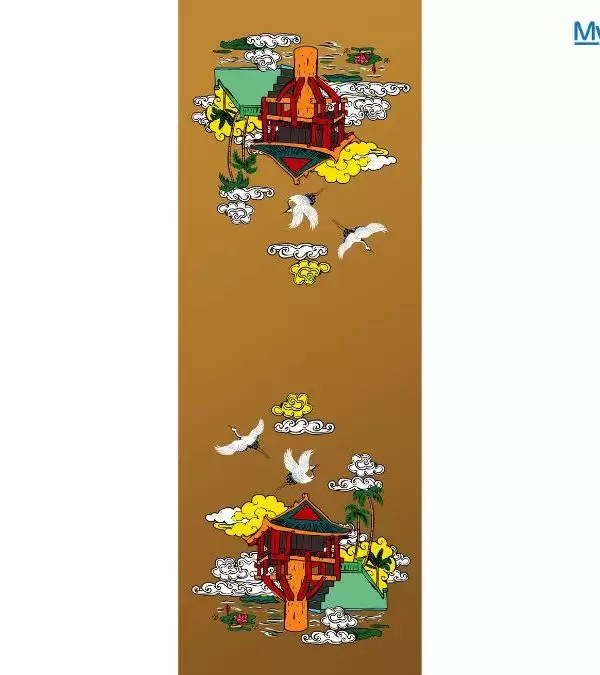 Khăn Lụa Tơ Tằm 100% Silk In Họa Tiết Nghệ Thuật