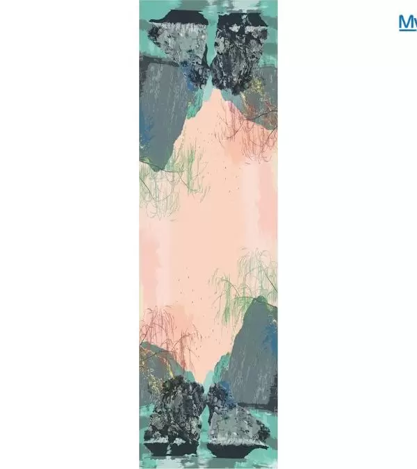 Khăn Lụa Tơ Tằm 100% Silk In Họa Tiết Nghệ Thuật