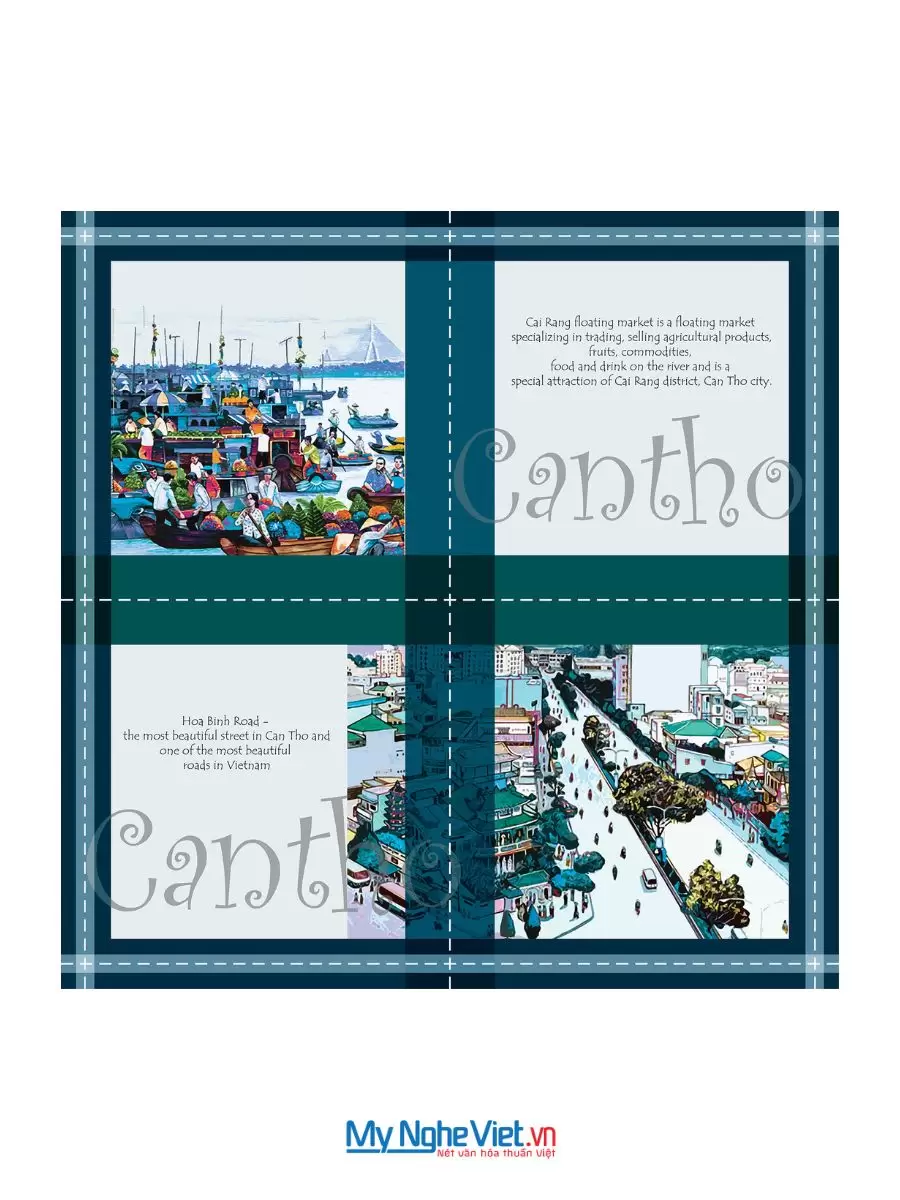 Khăn Lụa Tơ Tằm 100% Silk In Họa Tiết Nghệ Thuật – Khăn Vuông 60x60cm KLPM66 - Ảnh 41