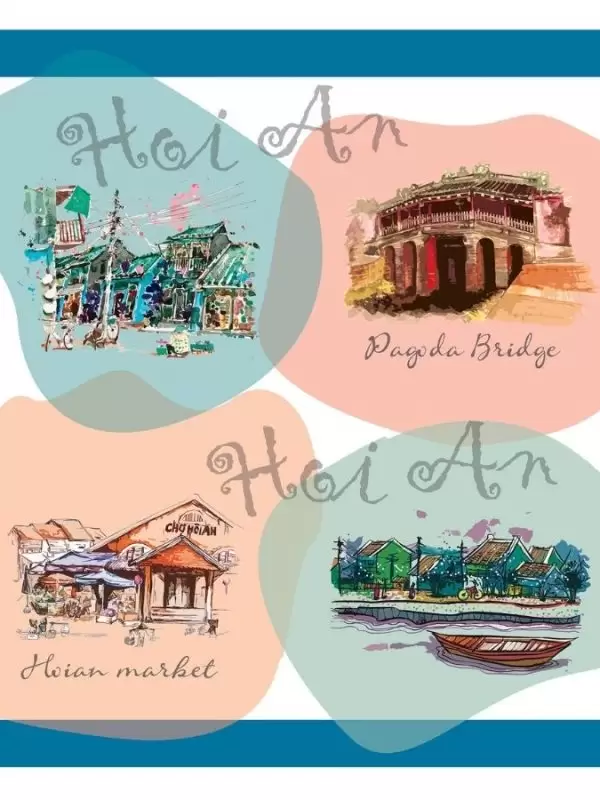 Khăn lụa tơ tằm in họa tiết nghệ thuật