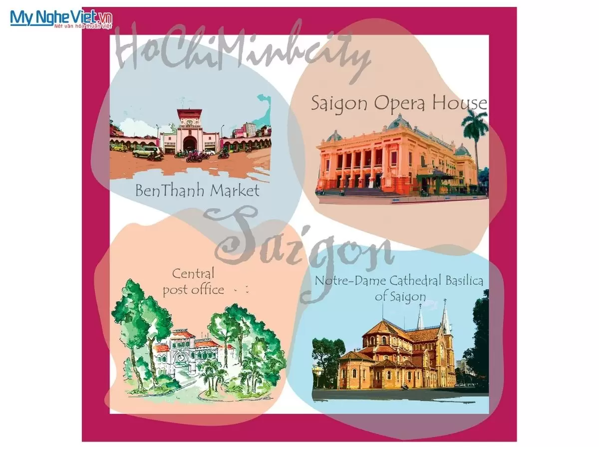 Khăn lụa tơ tằm in họa tiết nghệ thuật