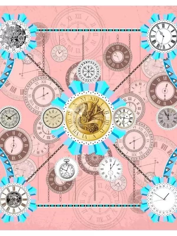 Khăn lụa tơ tằm in họa tiết nghệ thuật