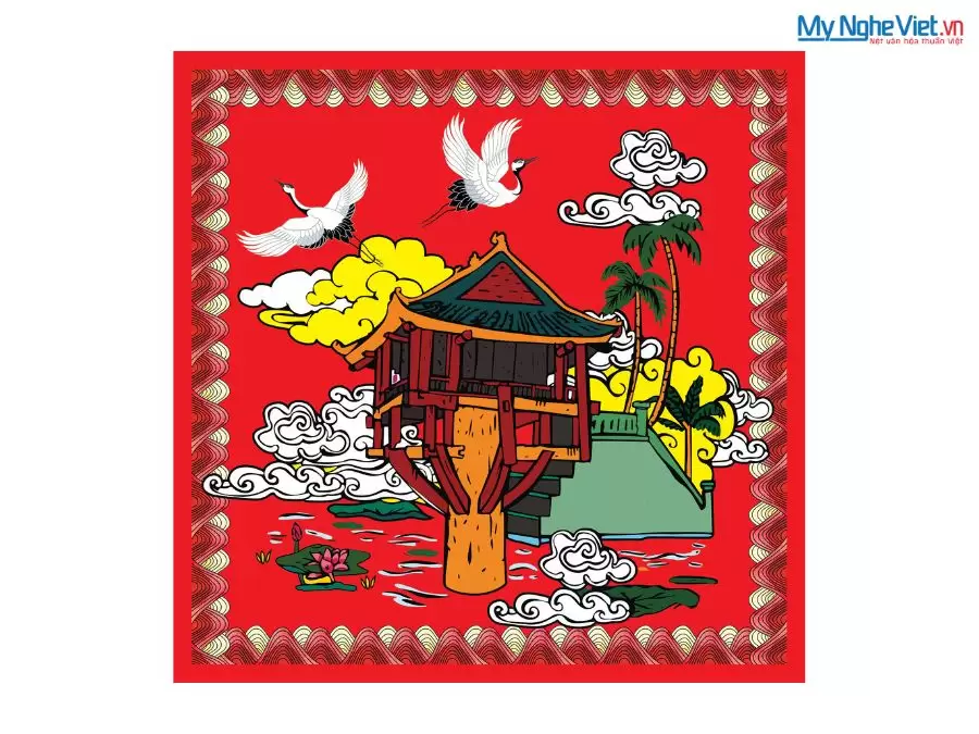 Khăn lụa tơ tằm in họa tiết nghệ thuật cao cấp