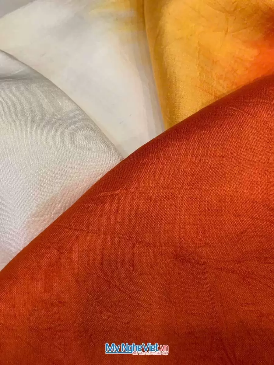 Khăn lụa tơ tằm loang 100% silk cao cấp